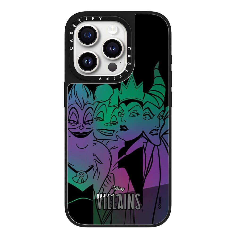 【最終！】 casetify iPhone15pro用ディズニーヴィランズケース Amazon.com: CASETiFY Mirror iPhone 15 Pro Case [Villains Co-Lab